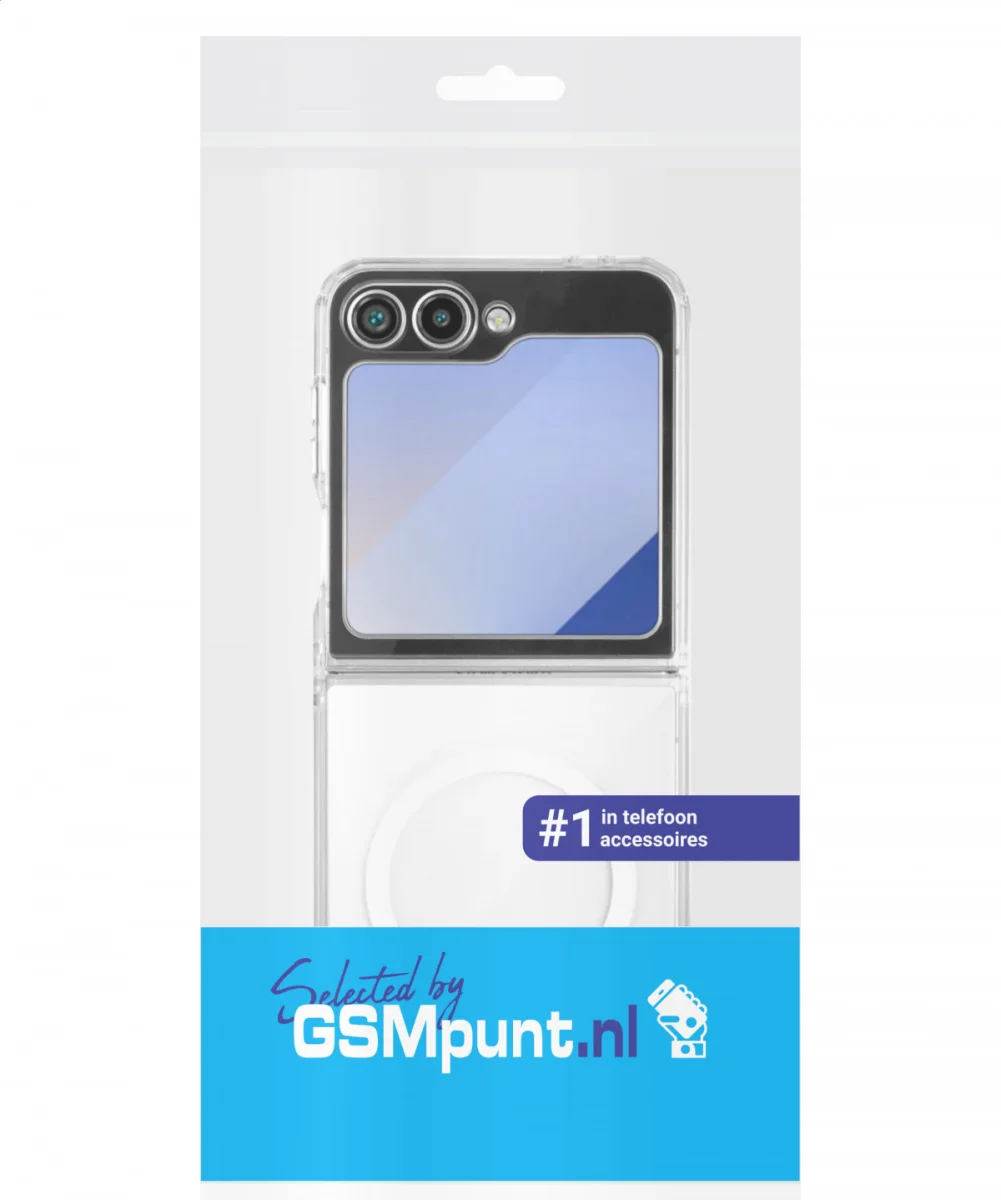 Samsung Galaxy Z Flip 7 FE / 6 Hoesje Hard Back Cover met MagSafe Transparant afbeelding 9