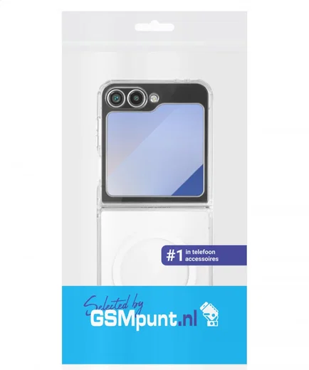 Samsung Galaxy Z Flip 7 FE / 6 Hoesje Hard Back Cover met MagSafe Transparant afbeelding 9