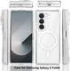 Samsung Galaxy Z Fold 6 Hoesje Hard Back Cover met MagSafe Transparant afbeelding 8