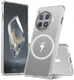 OnePlus 12R Hoesje Hard Back Cover met MagSafe Transparant afbeelding 2