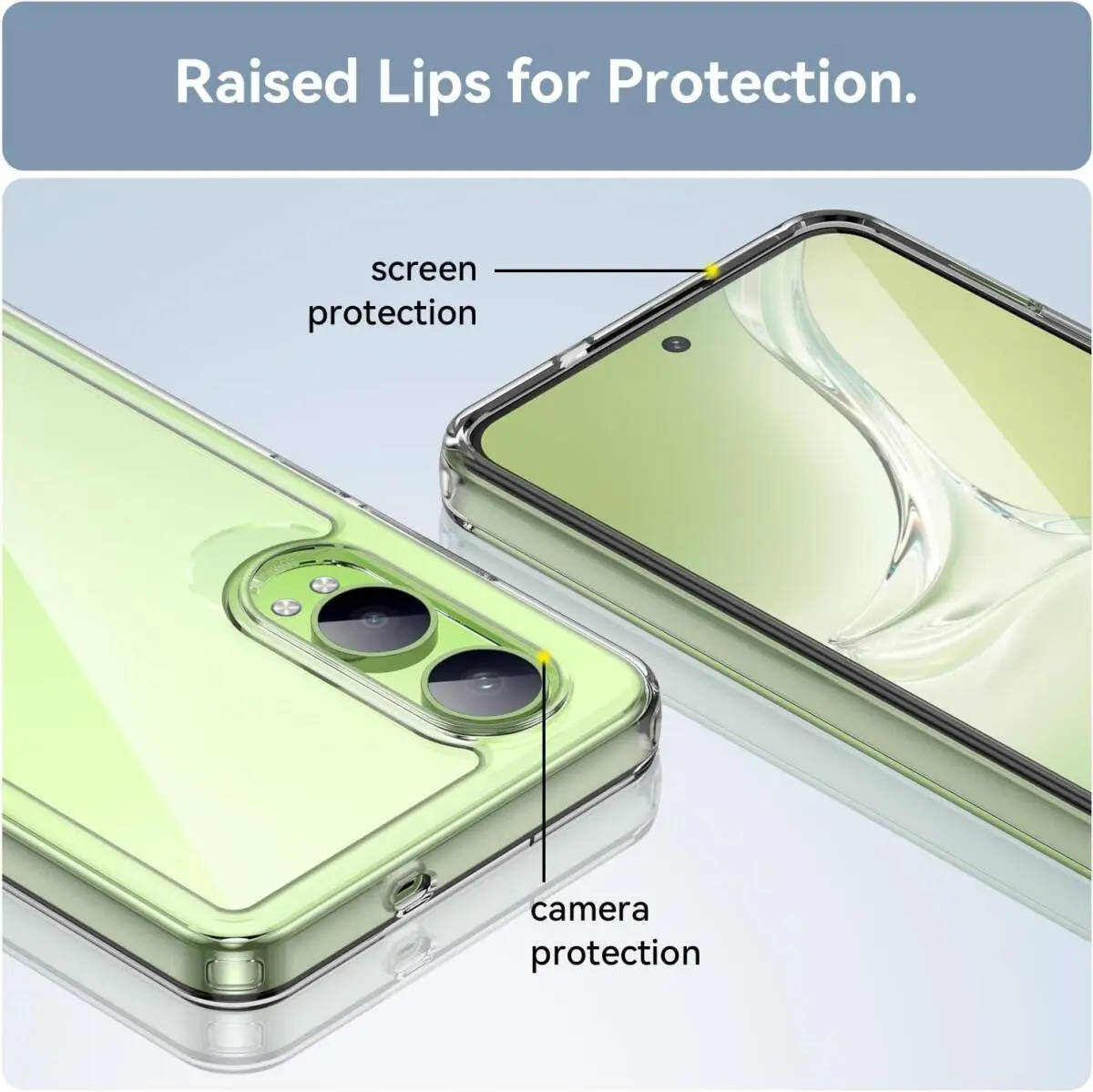 OnePlus Nord CE 4 Lite Hoesje Hard Back Cover met MagSafe Transparant afbeelding 2