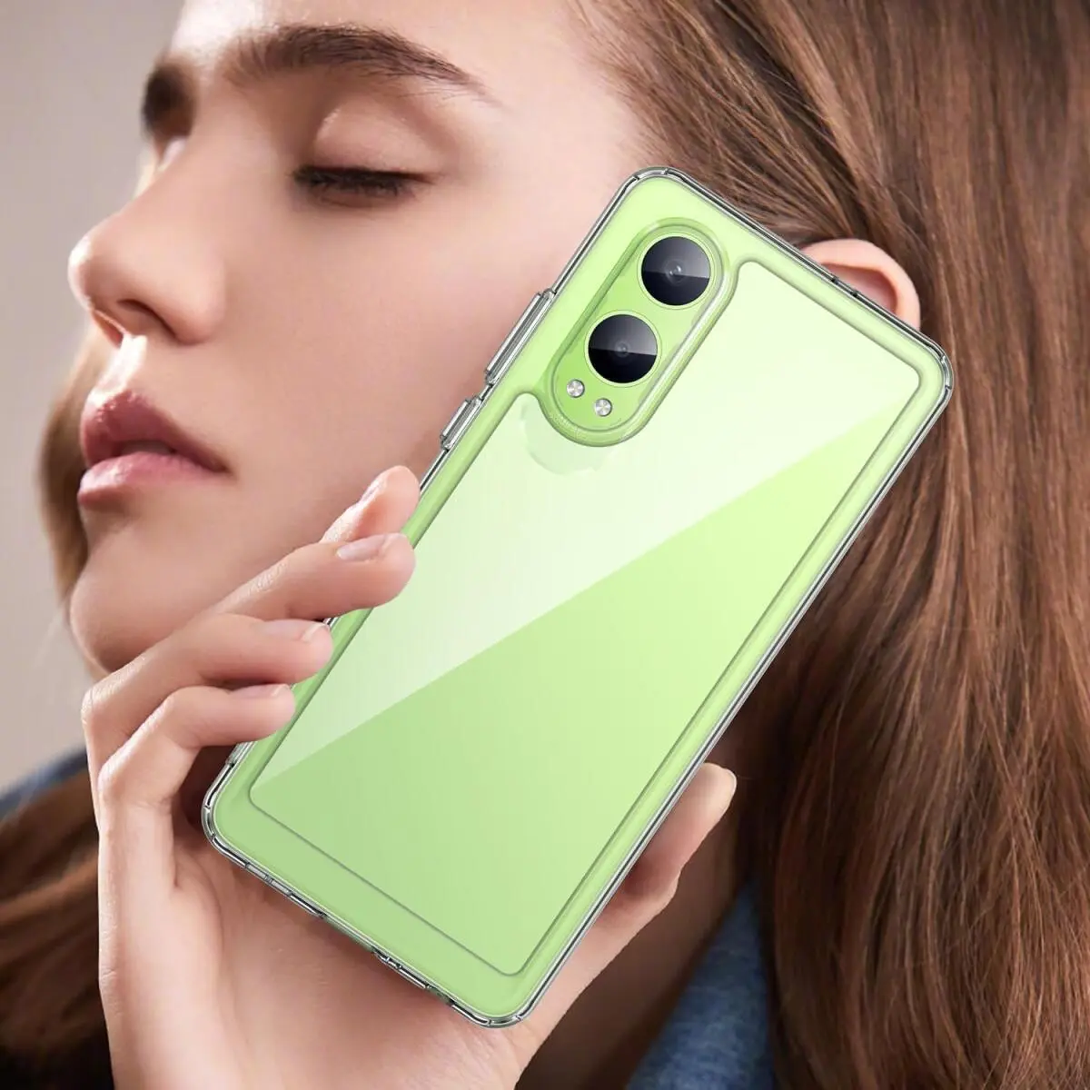 OnePlus Nord CE 4 Lite Hoesje Hard Back Cover met MagSafe Transparant afbeelding 6
