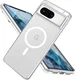 Google Pixel 7a Hoesje Hard Back Cover met MagSafe Transparant afbeelding 4