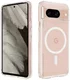 Google Pixel 8 Hoesje Hard Back Cover met MagSafe Transparant afbeelding 2