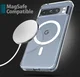 Google Pixel 8 Pro Hoesje Hard Back Cover met MagSafe Transparant afbeelding 3