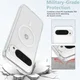 Google Pixel 9 / 9 Pro Hoesje Hard Back Cover met MagSafe Transparant afbeelding 3