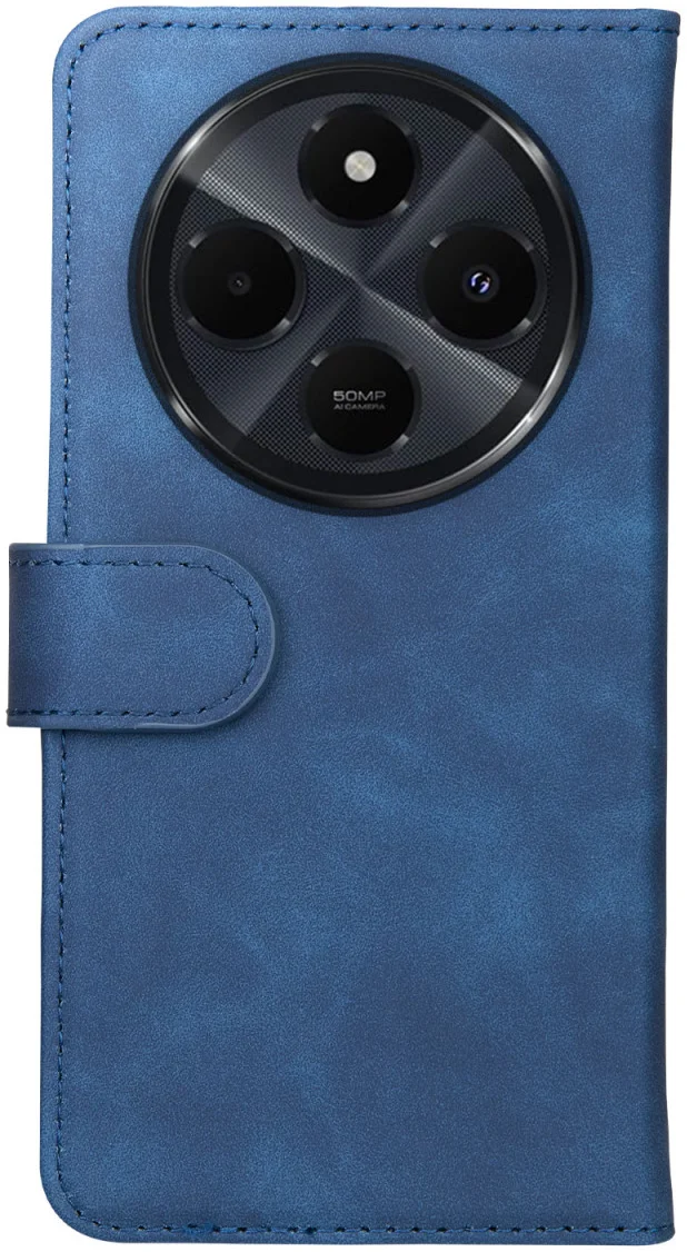 Rosso Element Xiaomi Redmi 14C Hoesje Book Case Wallet Blauw afbeelding 2