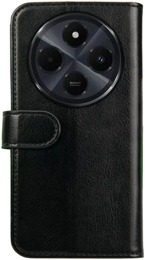 Rosso Element Xiaomi Redmi 14C Hoesje Book Case Wallet Zwart afbeelding 2