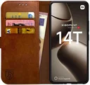 Rosso Element Xiaomi 14T Hoesje Book Case Wallet Bruin