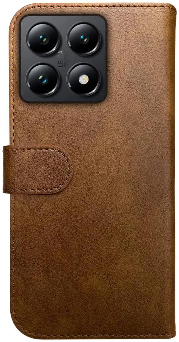 Rosso Element Xiaomi 14T Hoesje Book Case Wallet Bruin afbeelding 2