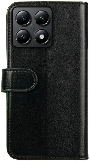 Rosso Element Xiaomi 14T Hoesje Book Case Wallet Zwart afbeelding 2