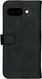 Rosso Deluxe Google Pixel 9a Hoesje Echt Leer Book Case Zwart afbeelding 2