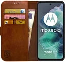 Rosso Element Motorola Moto G35 Hoesje Book Case Wallet Bruin