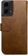 Rosso Element Motorola Moto G55 Hoesje Book Case Wallet Bruin afbeelding 2