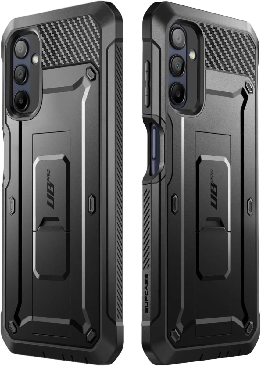 SUPCASE UB Pro Samsung Galaxy A16 Hoesje Full Protect Kickstand Zwart afbeelding 2