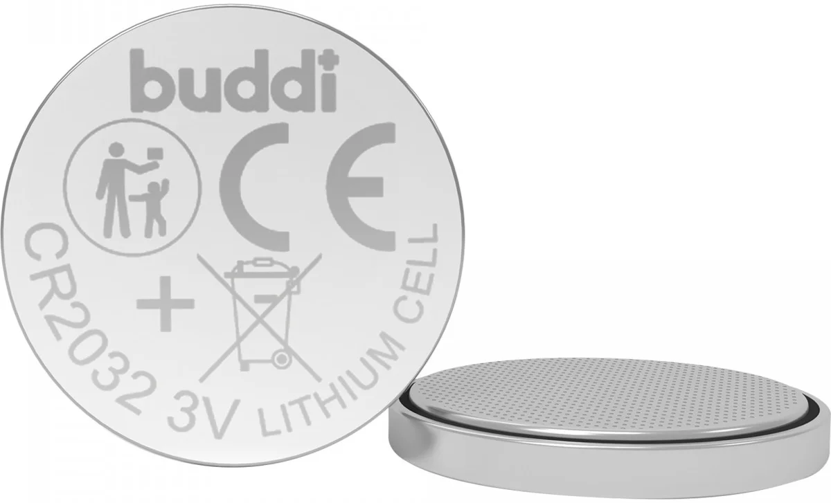 Buddi CR2032 Lithium Knoopcelbatterij SmartTag 210mh / 3V (5-Pack afbeelding 11