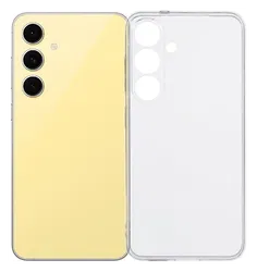 Samsung Galaxy S25 Hoesje Dun TPU Back Cover Transparant afbeelding