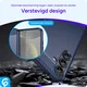 Samsung Galaxy S25 Hoesje Geborsteld TPU Flexibele Back Cover Blauw afbeelding 2