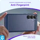 Samsung Galaxy S25 Hoesje Geborsteld TPU Flexibele Back Cover Blauw afbeelding 6