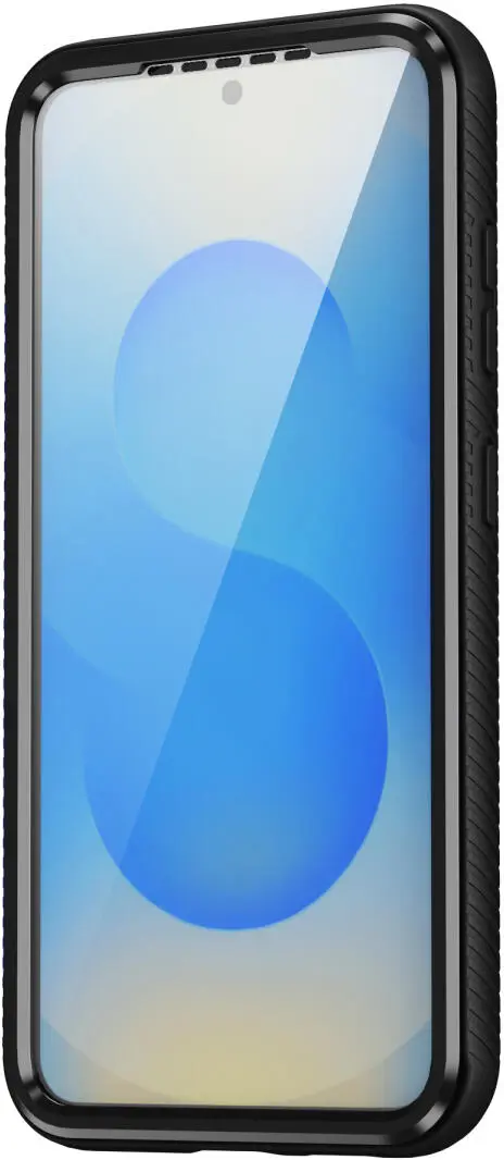 Samsung Galaxy S25 Hoesje Full Protect 360° Cover met MagSafe / Qi2 Zwart afbeelding 12