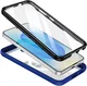 Samsung Galaxy S25 Hoesje Full Protect 360° Cover met MagSafe / Qi2 Blauw afbeelding 8