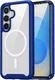 Samsung Galaxy S25 Hoesje Full Protect 360° Cover met MagSafe / Qi2 Blauw afbeelding 11