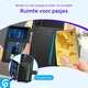 Samsung Galaxy S25 Hoesje 3-in-1 Pasjes Portemonnee Back Cover Zwart afbeelding 5
