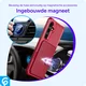Samsung Galaxy S25 Hoesje 3-in-1 Pasjes Portemonnee Back Cover Rood afbeelding 9
