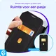 Samsung Galaxy S25 Hoesje met MagSafe / Qi2 Book Case Zwart afbeelding 2