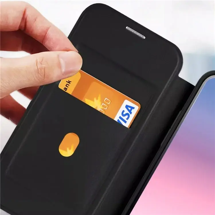Samsung Galaxy S25 Hoesje met MagSafe / Qi2 Book Case Blauw afbeelding 6