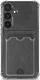 Samsung Galaxy S25 Hoesje Dun TPU met Pasjeshouder Back Cover Transparant afbeelding 8