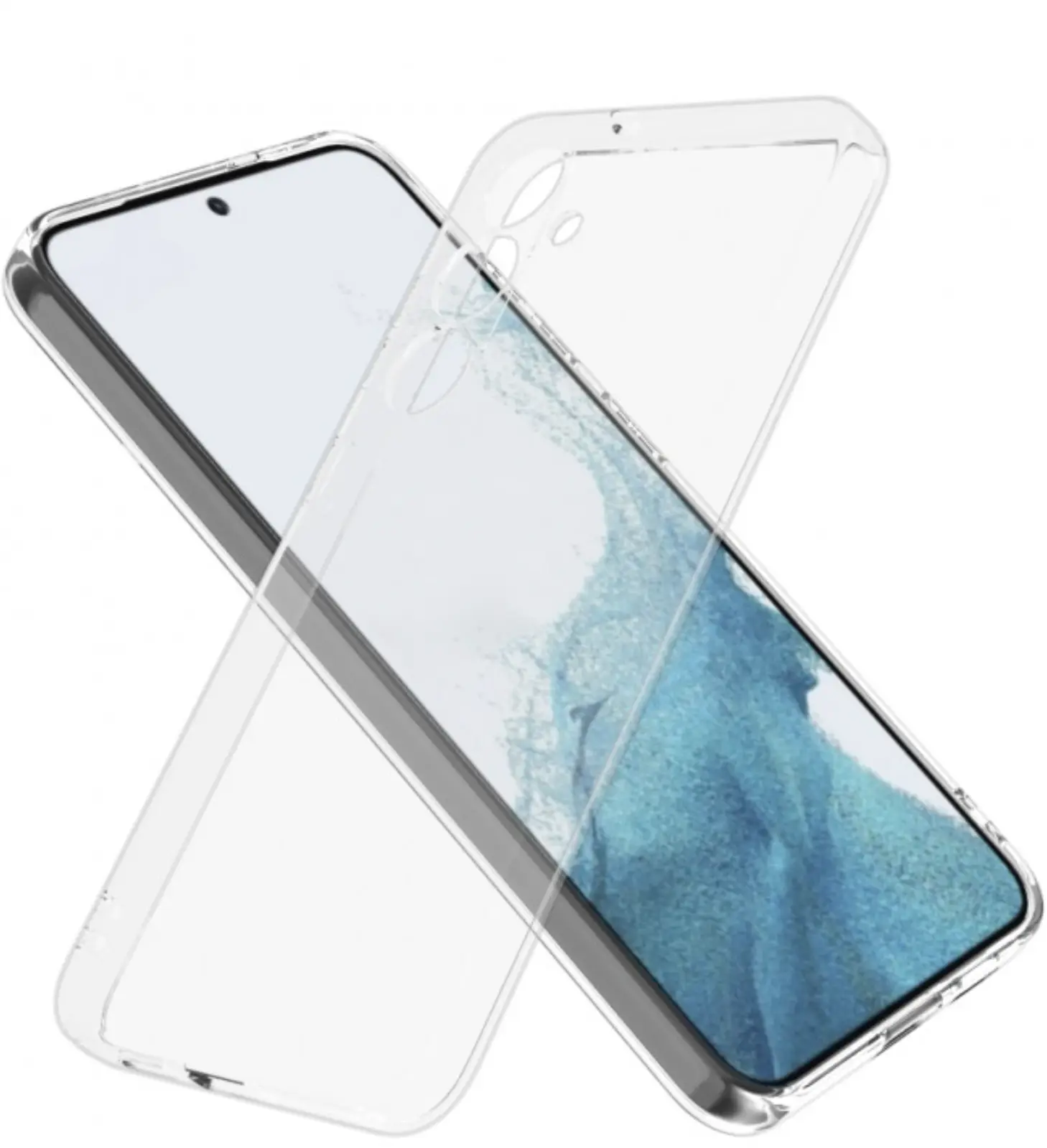 Samsung Galaxy S25 Plus Hoesje Dun TPU Back Cover Transparant afbeelding 5