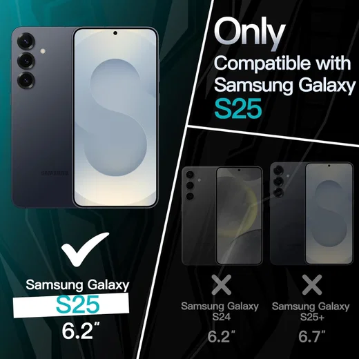 Samsung Galaxy S25 Plus Hoesje Dun TPU Back Cover Matte Zwart afbeelding 7