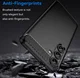 Samsung Galaxy S25 Plus Hoesje Geborsteld TPU Flexibele Back Cover Zwart afbeelding 2