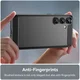 Samsung Galaxy S25 Plus Hoesje Geborsteld TPU Flexibele Back Cover Zwart afbeelding 5