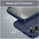 Samsung Galaxy S25 Plus Hoesje Geborsteld TPU Flexibele Back Cover Blauw afbeelding 5