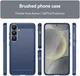 Samsung Galaxy S25 Plus Hoesje Geborsteld TPU Flexibele Back Cover Blauw afbeelding 7