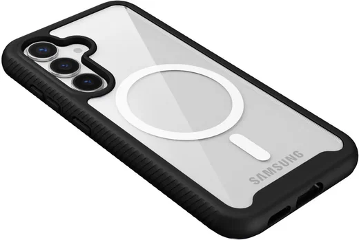 Samsung Galaxy S25 Plus Hoesje Full Protect 360° Cover met MagSafe / Qi2 Zwart afbeelding 9