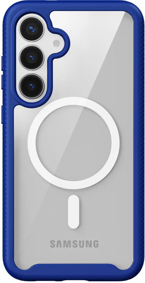 Samsung Galaxy S25 Plus Hoesje Full Protect 360° Cover met MagSafe / Qi2 Blauw afbeelding 4
