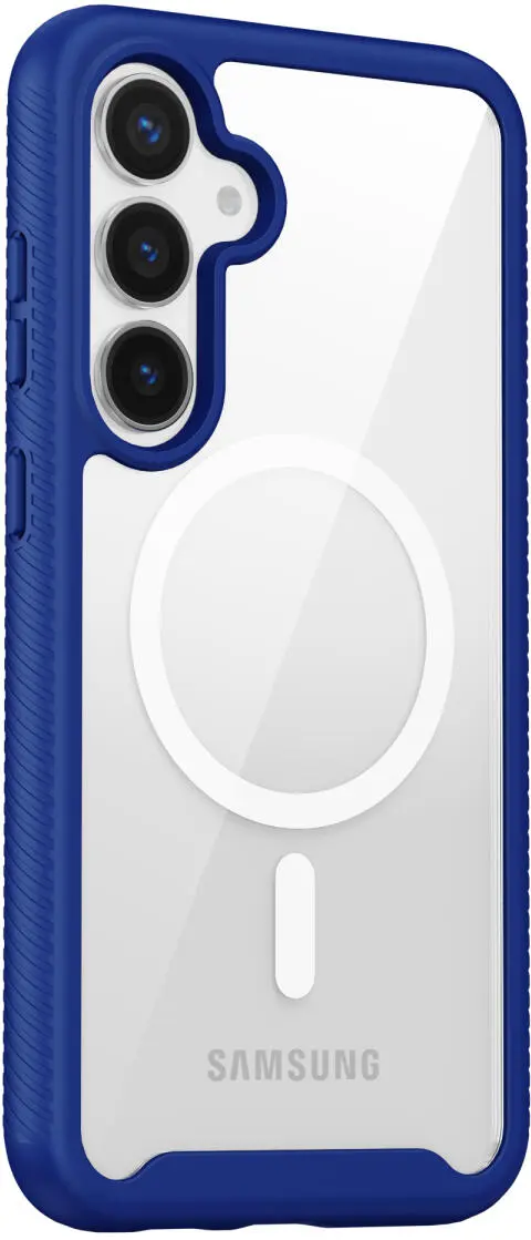 Samsung Galaxy S25 Plus Hoesje Full Protect 360° Cover met MagSafe / Qi2 Blauw afbeelding 8