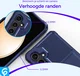 Samsung Galaxy S25 Plus Hoesje 3-in-1 Pasjes Portemonnee Back Cover Blauw afbeelding 6