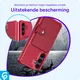 Samsung Galaxy S25 Plus Hoesje 3-in-1 Pasjes Portemonnee Back Cover Rood afbeelding 6