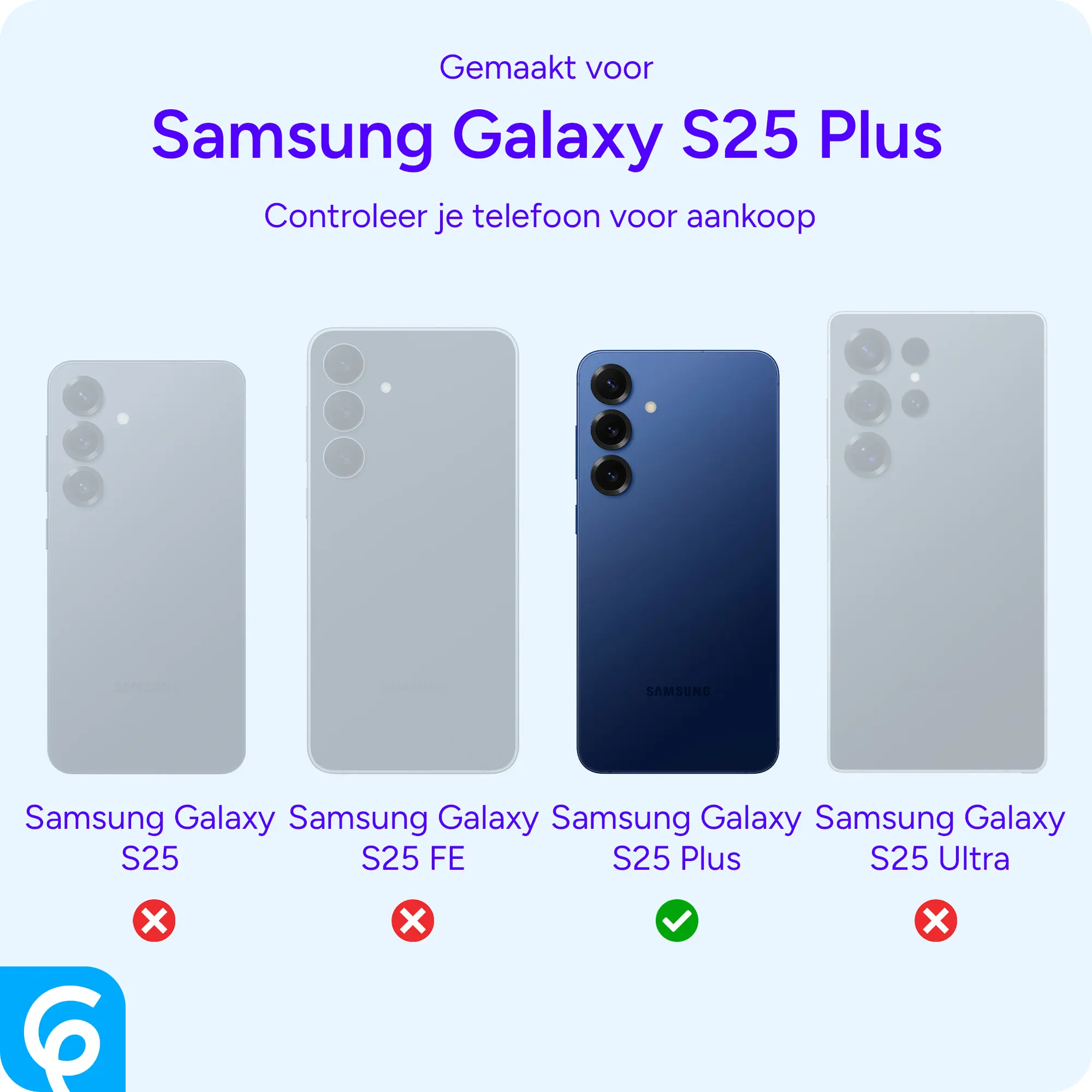 Samsung Galaxy S25 Plus TPU Back Cover met Kunstleren Wallet Rood afbeelding 3