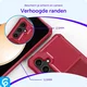 Samsung Galaxy S25 Plus TPU Back Cover met Kunstleren Wallet Rood afbeelding 7