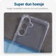 Samsung Galaxy S25 Plus Hoesje met Koord Schokbestendig TPU Transparant afbeelding 5
