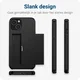 Samsung Galaxy S25 Plus Hoesje met Slider Kaarthouder Back Cover Zwart afbeelding 6