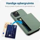 Samsung Galaxy S25 Plus Hoesje met Slider Kaarthouder Back Cover Groen afbeelding 10