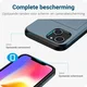 Samsung Galaxy S25 Plus Hoesje met Slider Kaarthouder Back Cover Blauw afbeelding 7