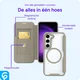 Samsung Galaxy S25 Plus Hoesje met MagSafe / Qi2 Book Case Khaki afbeelding 3