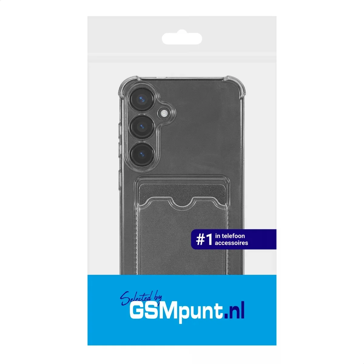 Samsung Galaxy S25 Plus Hoesje Dun TPU met Pasjeshouder Back Cover Transparant afbeelding 10